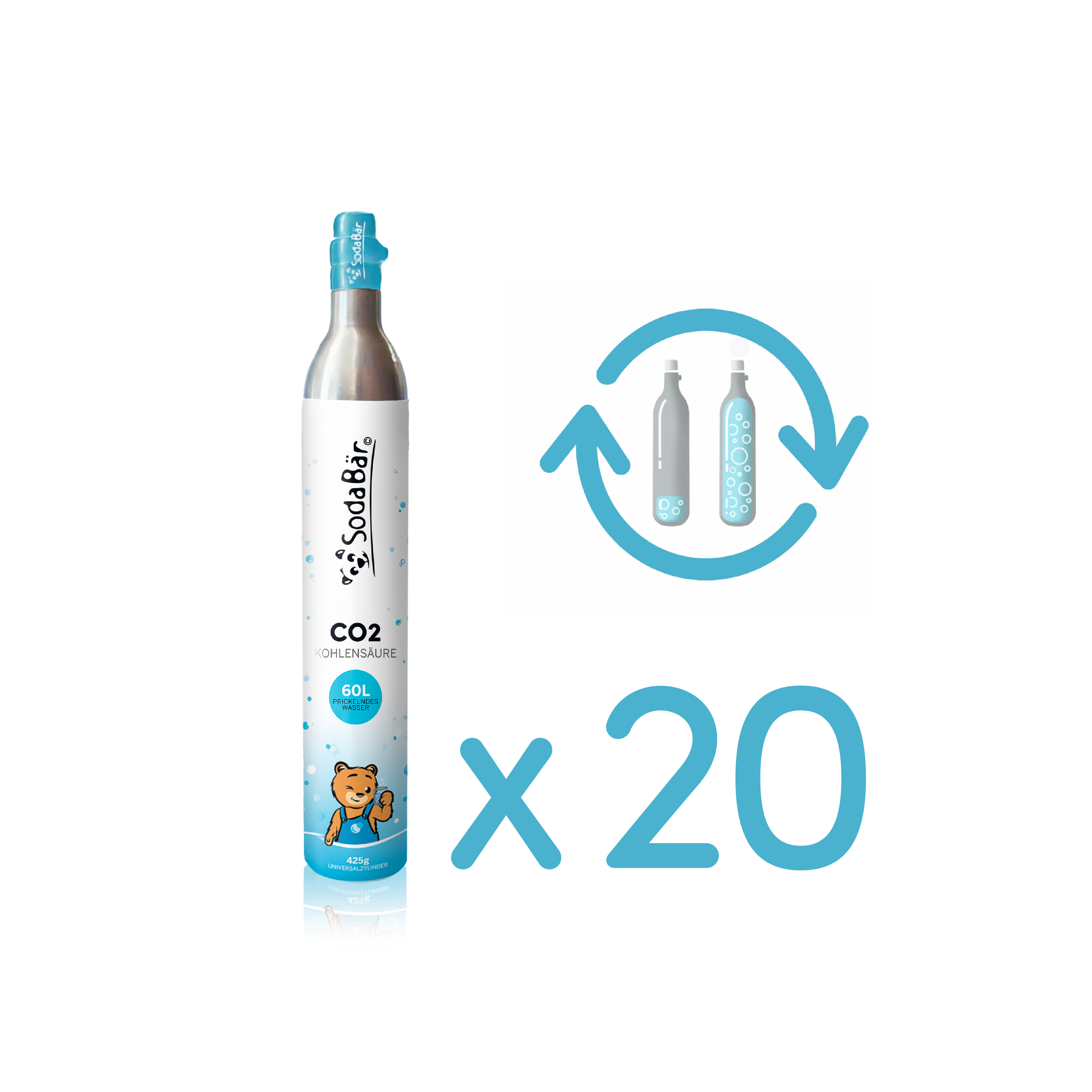 SodaBär© Tausch-Box 20 x 425g